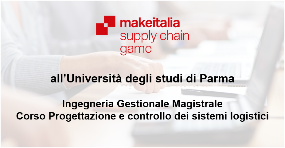 Corso Progettazione e controllo dei sistemi logistica