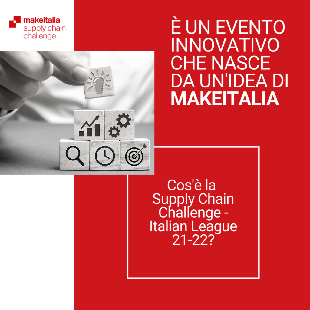 prima edizione supply chain challenge makeitalia