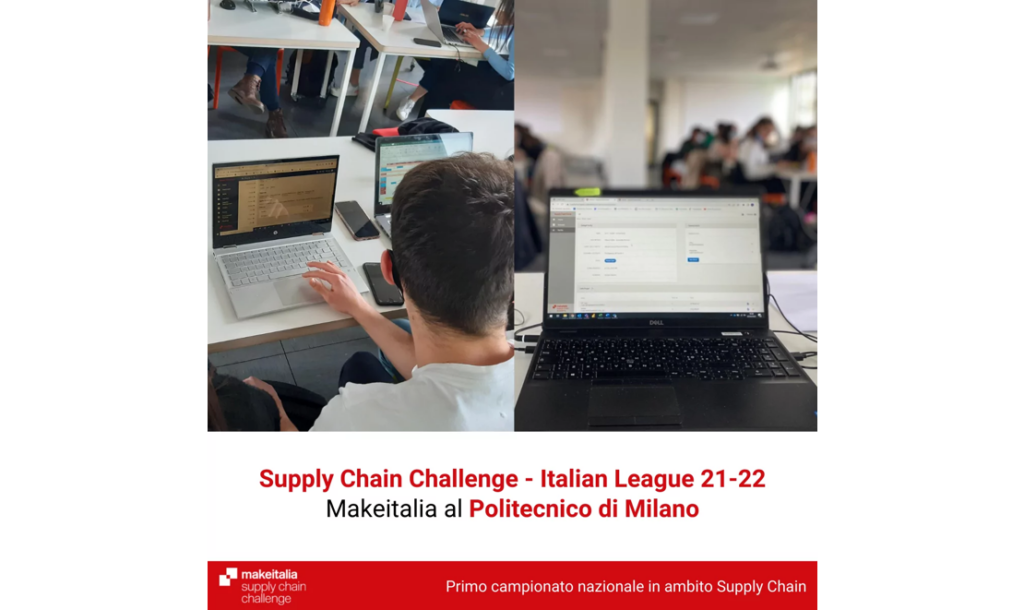 politecnico di milano makeitalia supply chain challenge