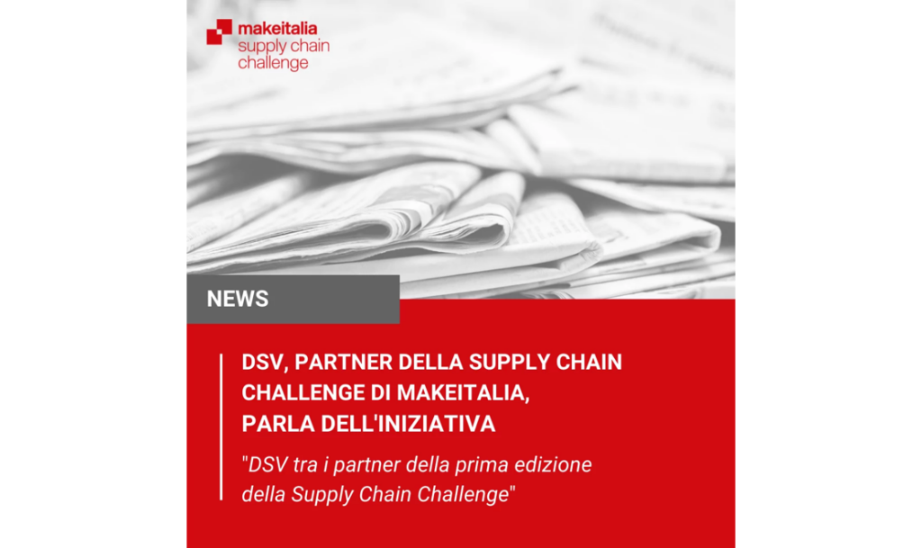 dsv partner supply chain challenge