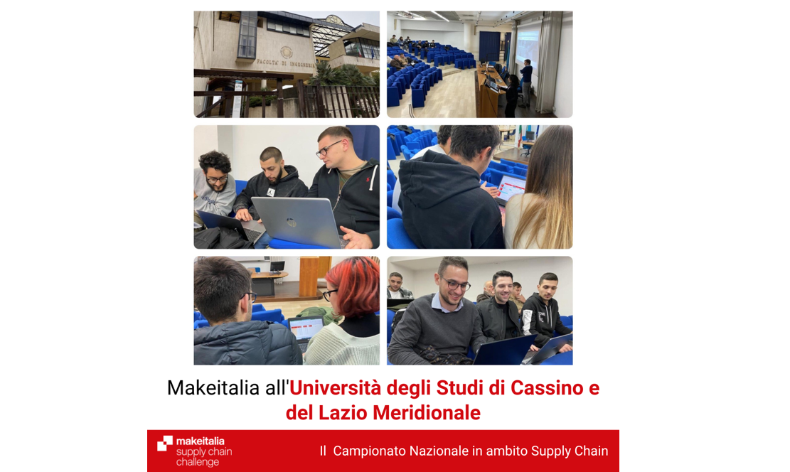 Makeitalia all’Università degli Studi di Cassino e del Lazio Meridionale