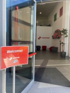 Associazione Meccanica visiting Makeitalia on 15 April