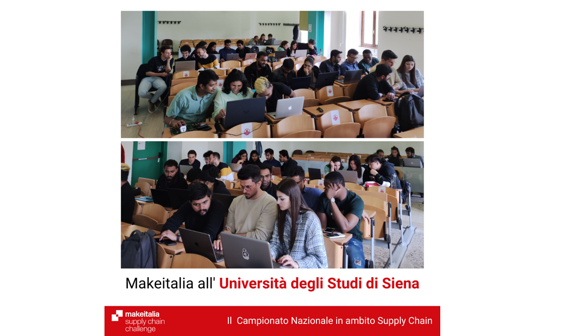 Makeitalia torna all’Università degli Studi di Siena