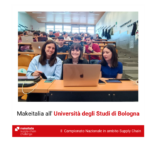 quindicesima tappa all'università di bologna: supply chain challenge di makeitalia