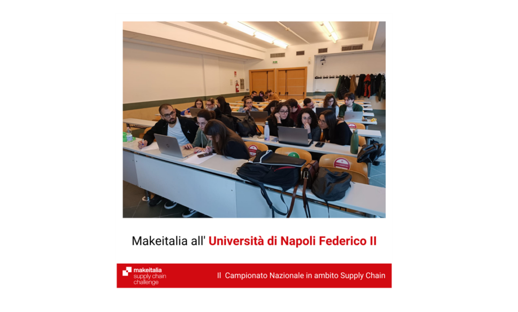 supply chain challenge di makeitalia, università degli studi di napoli federico II