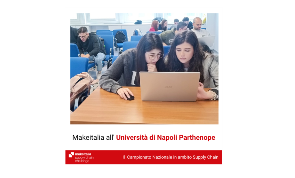 makeitalia supply chain challenge napoli parthenope