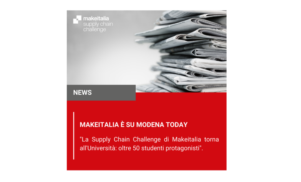 makeitalia supply chain challenge su modena today