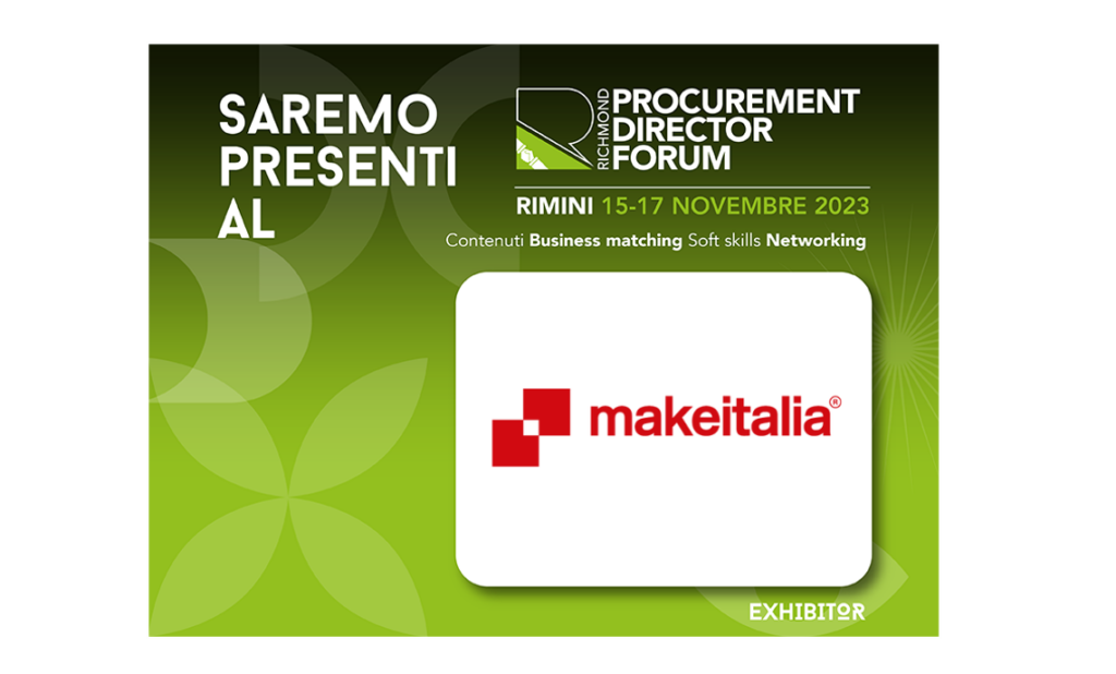 makeitalia al richmond procurement forum 2023