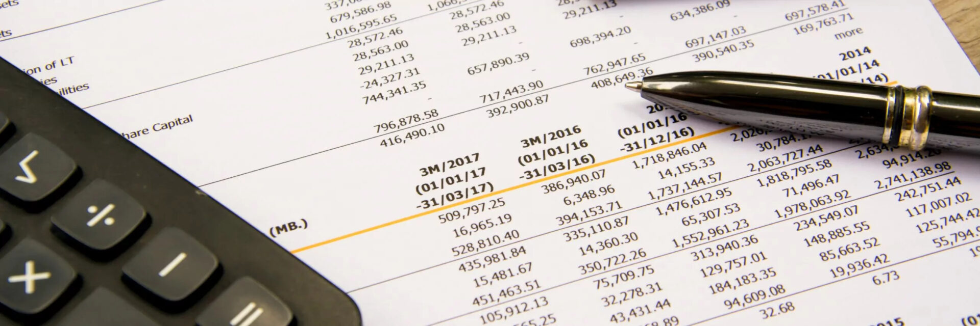 Analisi di bilancio e investimenti fornitore