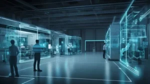 Automated industrial environment for efficient production and Supply Chain management