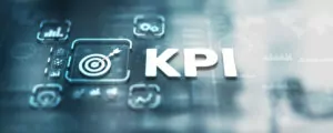 Illustration with KPI written on it.
