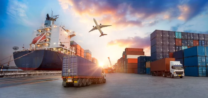 Container handling in port for Supply Chain logistics management