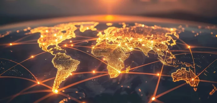 Global network of connections for integrated international Supply Chain management